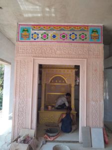 Pink Sand Stone Gate