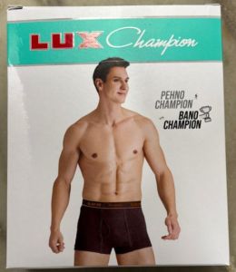 Mens Lux Champion Cotton Trunk