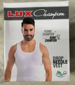 Mens Lux Champion Drop Needle Vest