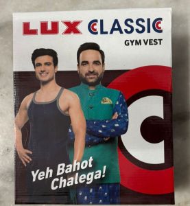 Breathable Cotton/Poly Blend Mens Lux Classic Gym Vest XL, XXL