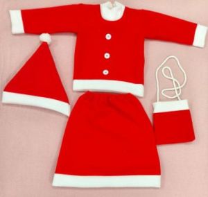 1 Number Santa Girl Dress
