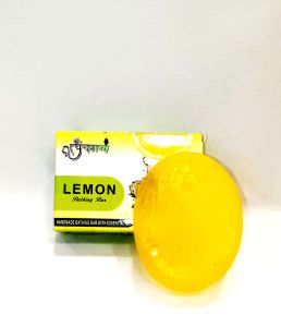 Organic Ingredient. Lemon Bath Soap, Brand Name : Panchgavya
