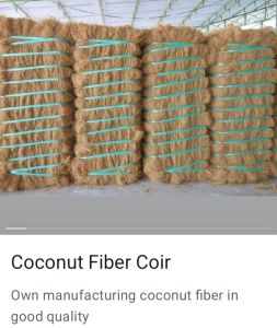 Coconut Coir Fiber, Color : Brown