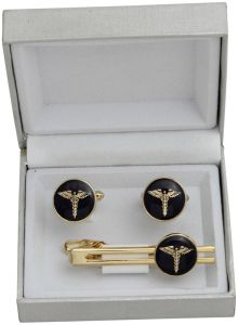 Brass Gold Cufflinks, Color : Black, Gender : Female, Male