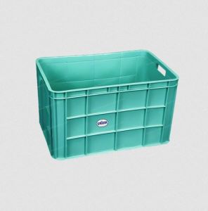 Heavy-duty Plastic Double Wall Jumbo Fishing Crate