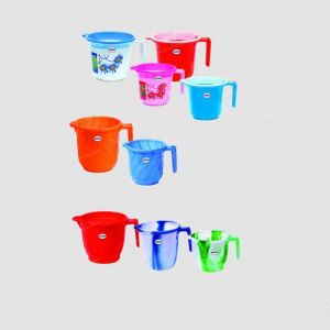 Food-grade Regular Multicolor Plastic Mug for Bathroom Use