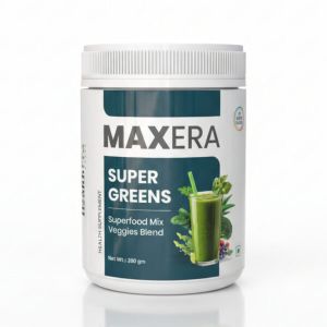 Max Era Super Greens Powder, Packaging Size : 200 Gm