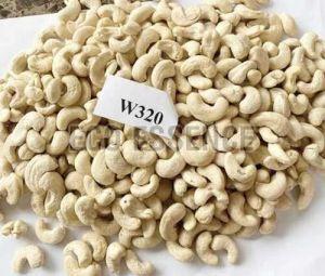 W320 Cashew Nuts, Color : Creamy