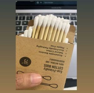 Bamboo Cotton Ear Bud