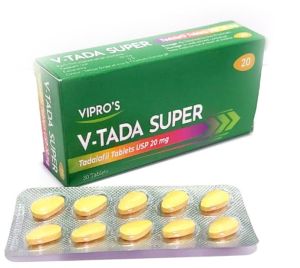 V-Tada Super 20mg Tablets