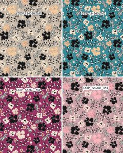 Polyester Printed Fabric, Capacity : 10000 for Garments