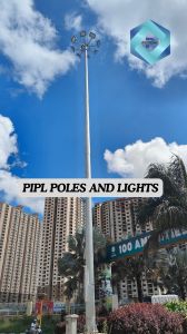 High Mast Lighting Pole Pipl