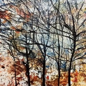 Wood Polished Oil Color Canvas Paintings, Frame Shape : Rectangular