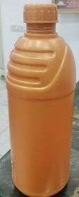 Brown Plastic Wide Mouth Bottles, Shape : Round for Storing Liquid