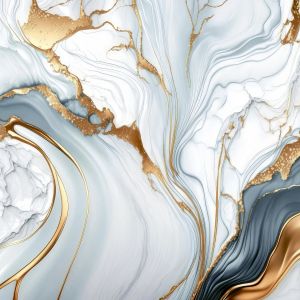 400×400mm Ocean Flow Calacatta Style Golden Vein Ceramic Tile