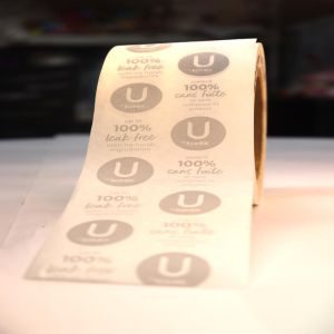 Logo Printed One Side Coated Paper, Brand Name : Rk Enterprise