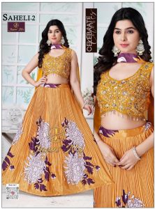 Ladies Embroidered Lehanga Choli