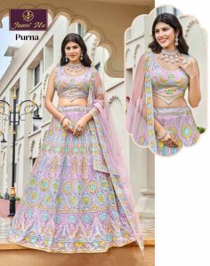 Velvet Rich Heavy Work Lehanga Choli