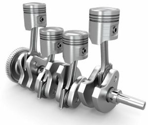 Stainless Steel Car Forged Crankshaft, Color : Silver