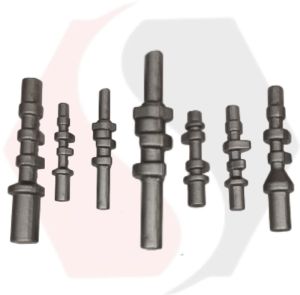 Carbon Steel High Precision Forged Camshaft, Color : Grey