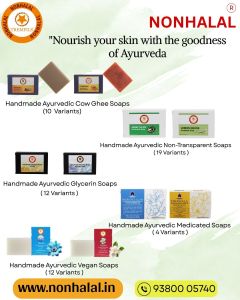 Ayurvedic Handmade Soaps, Brand Name : NONHALAL, Form : Solid