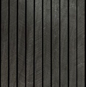 9L-137 Wood Grey PVC Fluted Louvers Panel