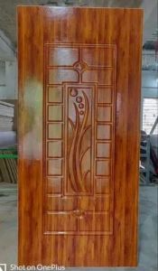 Brown Polished Interior WPC Door