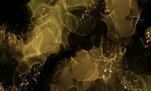 SD-1515 Black and Golden Digital UV PVC Marble Sheet