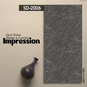 SD-2006 Grey UV PVC Marble Sheet