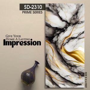 SD-2310 Prime Series UV PVC Wall Marble Sheet