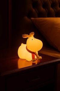 Cute Reindeer LED Night Lamp