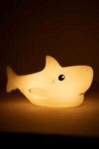 Silicone Shark Night Lamp for Bedroom, Living Space