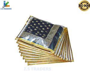 Printed Z.S Traders Non-woven Fabric PVC Saree Packing Bag