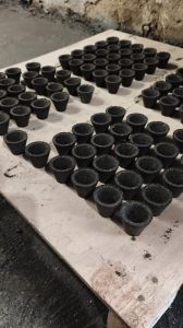 Sambrani Dhoop Cups, Color : Black, Brown