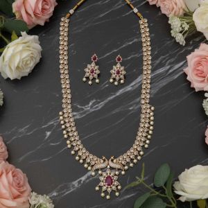 Kemp Matte Gold Polish Short Necklace Set