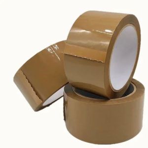 BOPP Film Brown Self Adhesive Tape for Sealing, Packaging, Repairs