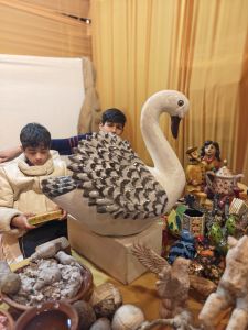 Paper Mache Swan Duck
