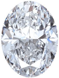 ST-226 Oval Shaped Lab Grown Diamond