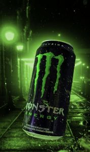 Monster Energy Drink, Color : Black
