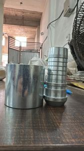 Hydraulic Aluminum Candle Molds, Shape : Round