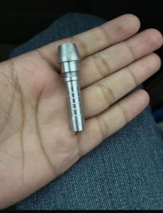 Polished Metal Hydraulic Hose Pipe Nipple