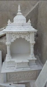 Home Marble Temple, Color : White Traditional Medium