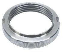 Polished Metal Lock Rings, Color : Silver for Valve Fittings