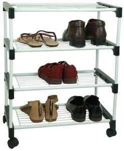 3 Layer Mild Steel Powder Coated Shoe Rack