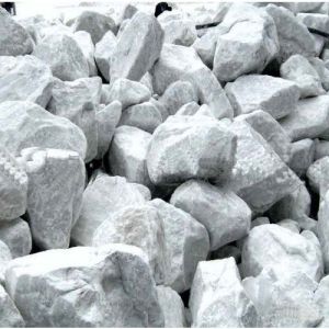 White Calcite Lumps for Industrial Use