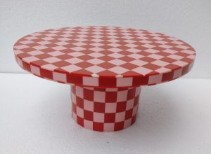 Printed Cake Stand, Shape : Round for Restaurant, Hotel