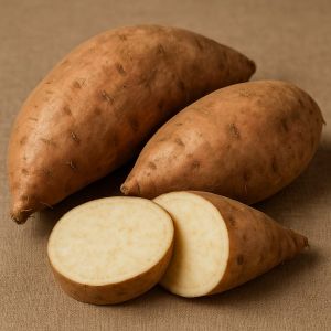 Harsha Food Brown Sweet Potato Powder, Packaging Type : Pouch