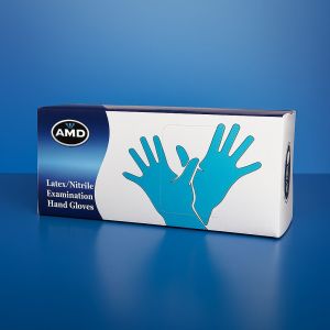 Plain AMD Latex Medical Exam Gloves, Gender : Unisex