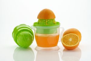 2 in 1 Plastic Fruit Juicer