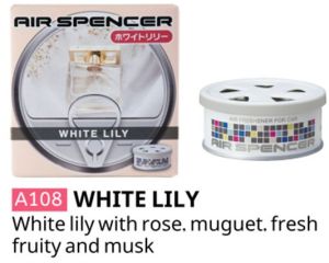 Air Spencer Can A108 White Lily, Shape : Round